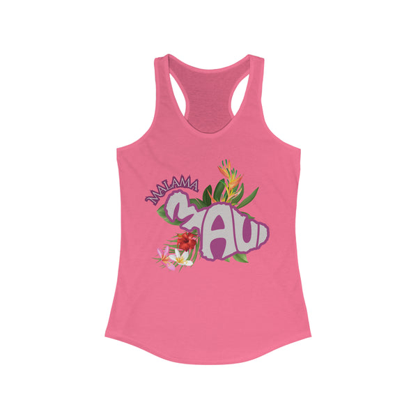 Malama Maui Racerback Tank
