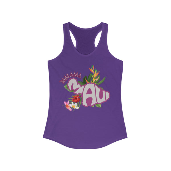 Malama Maui Racerback Tank