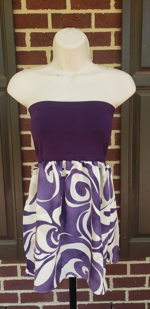 KALALAU, H-123 Dark Purple Top
