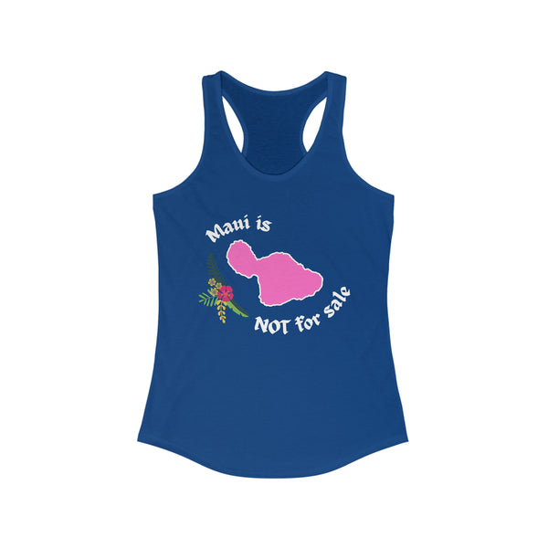 Maui Not For Sale Racerback Tank