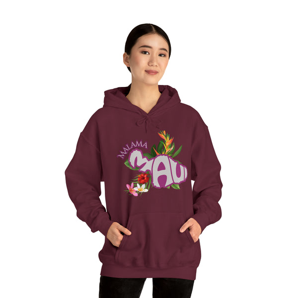 Mālama Maui Hooded Sweatshirt