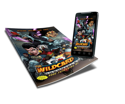 Wild Card Chronicles Rude Awakening Issue #1 (Print & Digital Bundle)