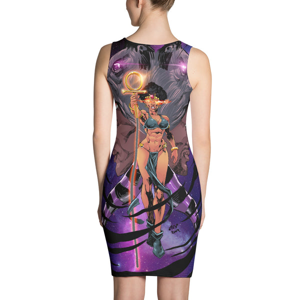 Starfly Awakening Sublimation Fitted Dress